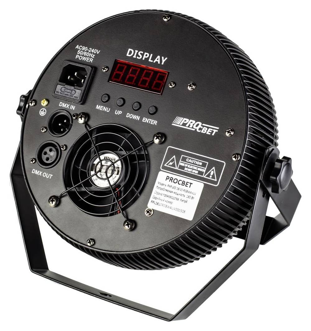 PROCBET PAR LED 18-10 RGBW