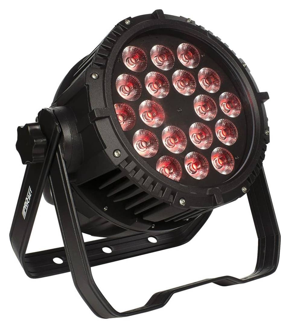 PROCBET PAR LED 18-10 RGBWA WP